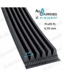 Courroie Poly-v Striée 1075L