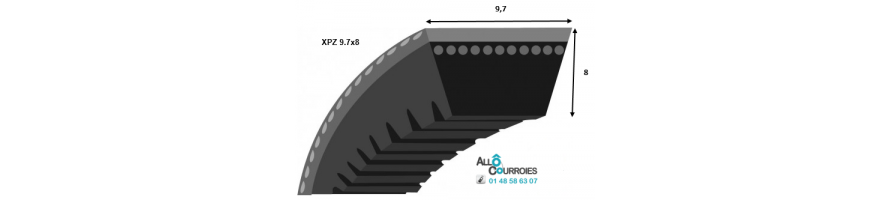 Profil XPZ 9.7x8mm