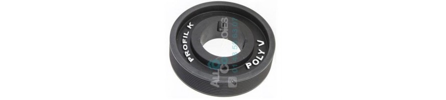 Poulie Poly-v striée Profil K