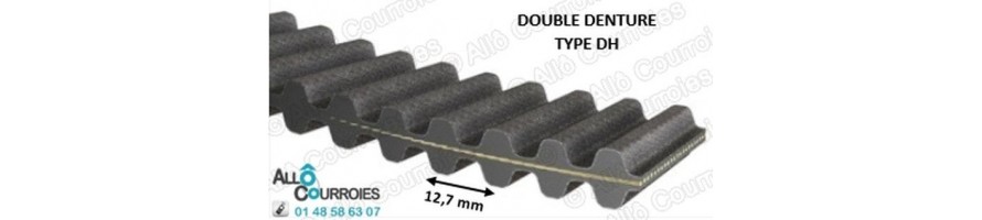 Courroie Double Dentée H