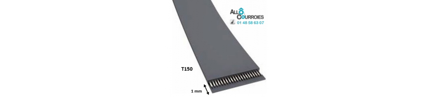 Courroie Plate T150 
