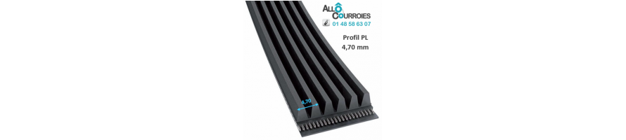 Courroie profil L/PL